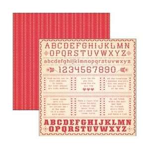  Cosmo Cricket Baby Jane Double Sided Paper 12X12 Knick 