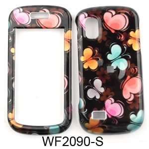  Samsung Solstice A887 Transparent Design, Colorful Butterflies 