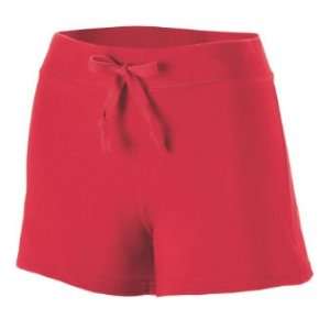  Ladies Junior Fit Low Rise French Terry Short by Augusta 