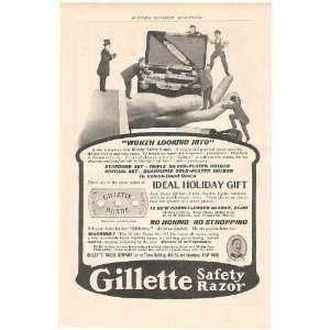  1905 Gillette Safety Razor Worth Looking Into Print Ad 