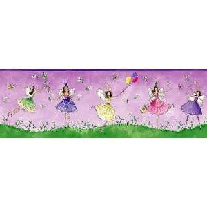 Fairy Purple Wallpaper Border in Bright Ideas