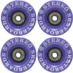   Vinyl Wheel 78a 59mm Pur W Bearing Skate Wheels