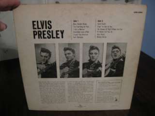 1956 ELVIS PRESLEY very rare record album LPM 1254  