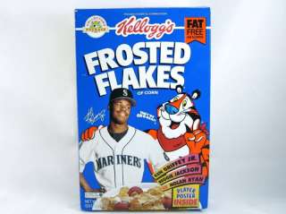 Ken Griffey Jr. 1993 Empty Kelloggs Frosted Flakes Box  