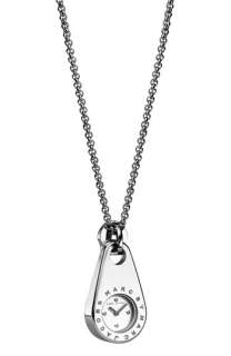 MARC BY MARC JACOBS Zipper Pull Watch Pendant Necklace  