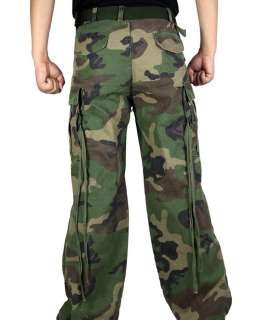 CS Mens Military Army Forest Camouflage Pants MP16 W32  