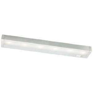   Satin Nickel LED 18 Wide Under Cabinet Light Bar