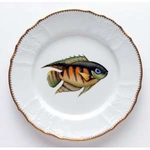  Anna Weatherley Antique Fish 9.5 In Dinner Plate No. 10 