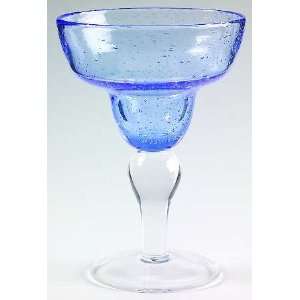  Artland Crystal Bubble Blue Margarita, Crystal Tableware 