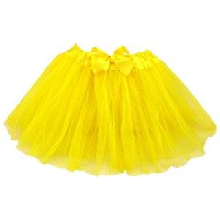  Girls Yellow Tutu Ballerina Style Sequin Trimmed Tutu Fits 