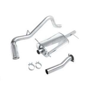   16742 Stainless Steel 3 Single Cat Back Exhaust System Automotive