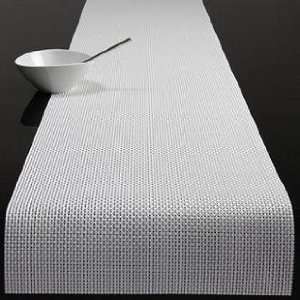  Chilewich Basketweave Table Runner White