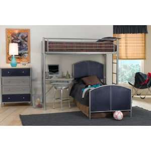  Hillsdale Furniture Universal Loft Bedroom Set with Study 