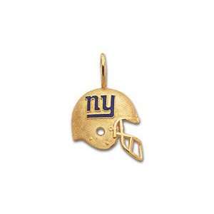   enamel New York Giants helmet charm Gold and Diamond Source Jewelry