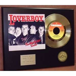 Gold Record Outlet LoverBoy 24kt Gold Record Display LTD  