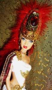  Goddess Minerva ~ Wisdom,medicine,poetry ~OOAK Barbie doll athena 