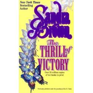  Thrill Of Victory [Paperback] Sandra Brown Books
