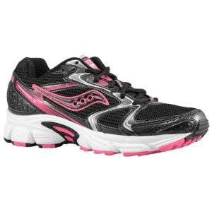 Saucony Cohesion 5   Womens   Running   Shoes   Black/Pink/White