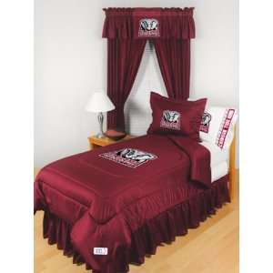  Alabama Crimson Tide Locker Room Bedskirt   Full Bed 