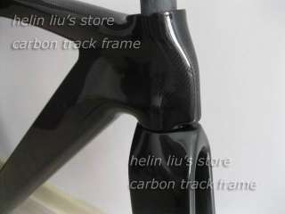 Full Carbon Track frame/ Carbon fixed gear frameset size: 51.5cm 