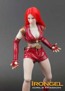 Custom Figure RED SEXY Beauty w/h Case TAKARA CG ZC  