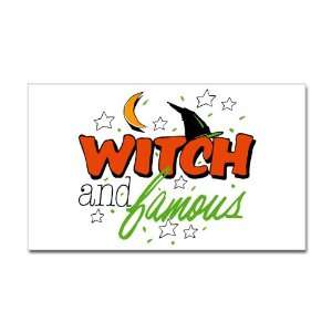  Rectangle) Halloween Witch and Famous with Witch Hat 