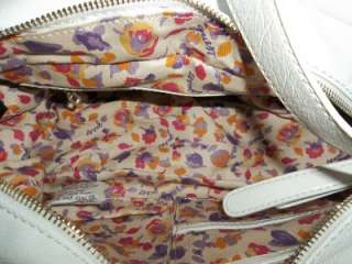   Flap Tote Shoulder Bag Satchel Handbag Chalk Off White $130 NWT  