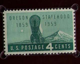 Cents U.S. Postage Oregon Statehood Stamp 1859 1959  