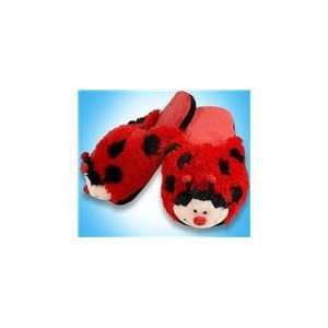  My Pillow Pets Ladybug Slippers Small Toys & Games