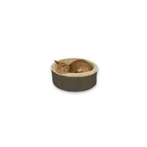    K&H Pet Products Thermo Kitty Bed Mocha 20 x 20: Pet Supplies