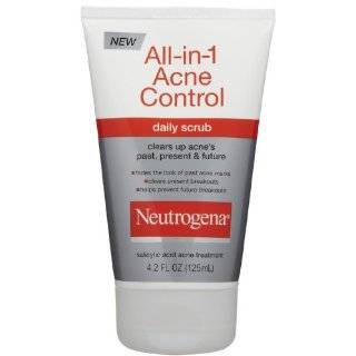  Neutrogena All in 1 Acne Control Daily Scrub, 4.2 Ounce 