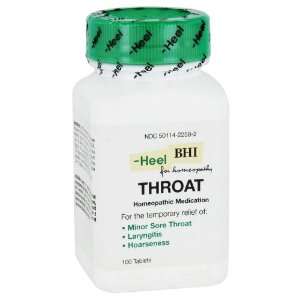  Heel/BHI Homeopathics Throat