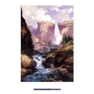  Rocky Torrent Grand Canyon Poster by Thomas Moran (24.00 x 