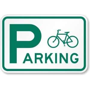  Bicycle Parking (With Graphic) Diamond Grade Sign, 18 x 