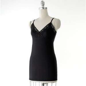  ELLE Lace Surplice Camisole, X Small, Black Everything 