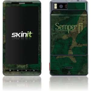 Semper Fi Camo skin for Motorola Droid X