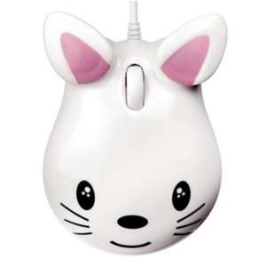  Pat Says Now Kitty USB Optical Mouse   White (PSN5089 
