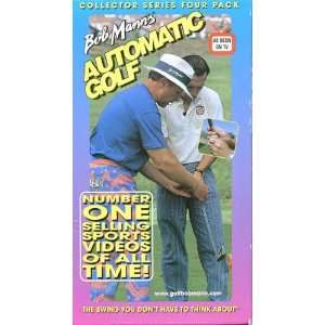 Bob Manns Automatic Golf: Collector Series Four Pack [VHS]