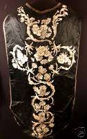 FRENCH ANTIQUE 19TH C. PRIESTS OUTER VESTMENT  