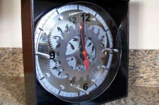 Moving Gears Wall Clock 12 Diameter 890858001041  
