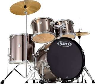 Mapex Voyager 5 Piece Shell Pack Tom Gray Steel  