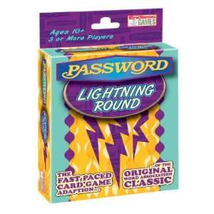  Password Lightning Round Card Game: Toys & Games