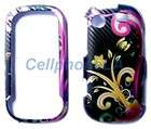 Samsung Messenger Touch R630 Gold Pink Scape Case Cover