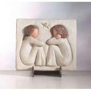 Friendship Plaque   26502 by Willow Tree 