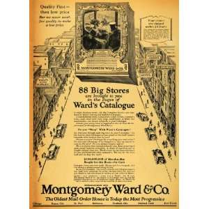  1927 Ad Montgomery Ward Department Clothing Store 