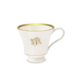   Pickard Signature Monogram Gold, Margaret Tea Cup: Kitchen & Dining