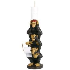 Monkey Character Tissue Holder Statue