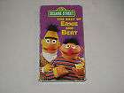 Sesame Street   The Best of Ernie and Bert VHS, 1988  