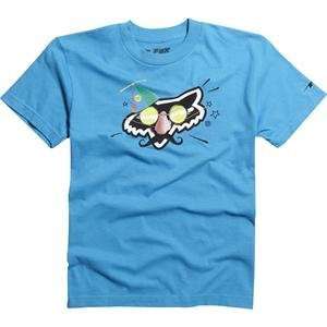  Fox Racing Youth Only Clever Fox T Shirt   Small/Electric 