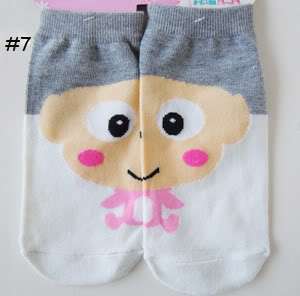 New Girls Boys Cozy AB Cartoon Slipper Socks 5T Adult  